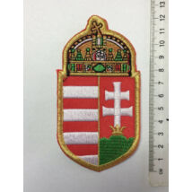 12cm hímzett címer felvarró